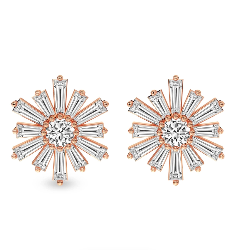 Sunflower Fashion Lab Diamond Stud Earrings